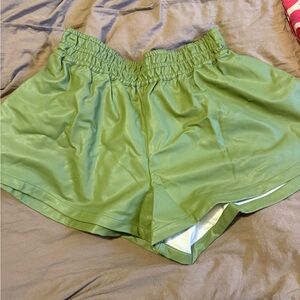 Green Women's Shorts